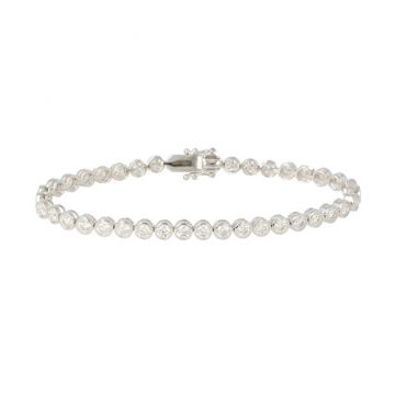 Lux | Tennis Bracelet White Gold | 40 Diamonds