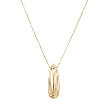 Dot | 14 Carat Yellow gold Necklace & Pendant | Drop