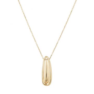 Dot | 14 Carat Yellow gold Necklace & Pendant | Drop