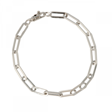 Dot | Bracelet 14 carat Whitegold | Closed Forever 