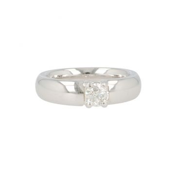 Lux | Ring White Gold | Diamond 0,50ct