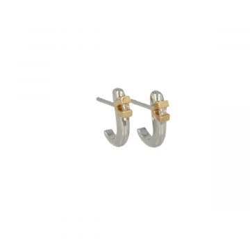 Lux | Earring Two-Tone | Diamond