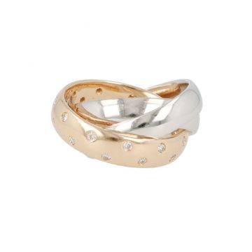 Be | Ring Bicolor | Diamonds