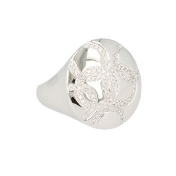 Be | Ring White Gold | Diamonds