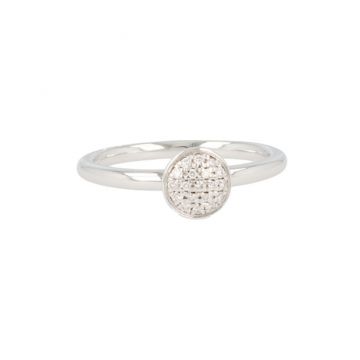 Yeva | Ring White Gold | Diamond Pavé