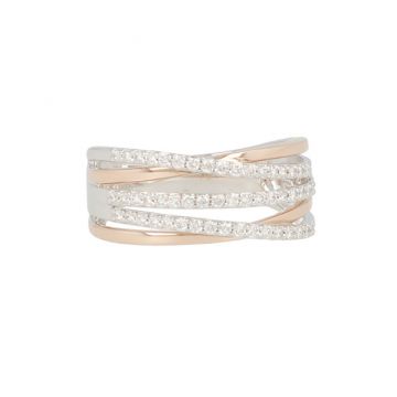 Lux | Ring Bicolor | diamonds