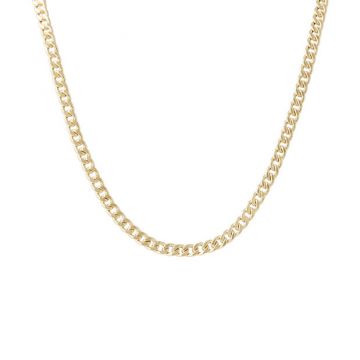 Be | Necklace Yellow Gold | Gourmette