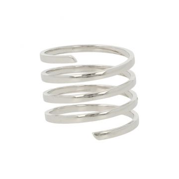 Unique Piece | White Gold Ring | Spiral