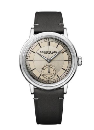 Raymond Weil Millesime Champagne/Brown Leather | 39mm 2930-STC-11001