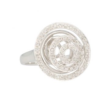 Be | Ring White Gold | Diamonds