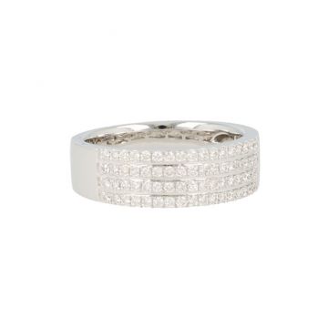 Be | Ring White Gold | Diamond Pavé