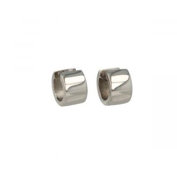 Be | Earrings White gold | Straight