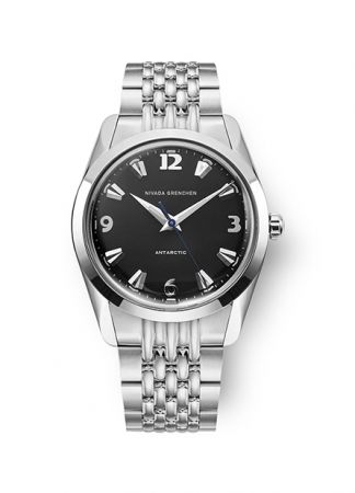 Nivada Grenchen Antarctic Black/Steel | 35mm 35002M04