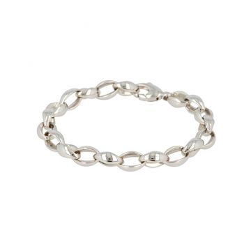 Be | Bracelet 14 Carat White Gold | Navette