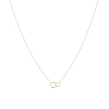 KEK | Necklace Yellow Gold | Double Ring