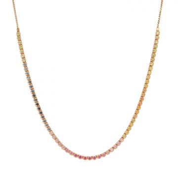 Rainbow collier
