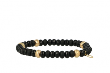 Sundrops |  Bracelet Yellow gold | Onyx 