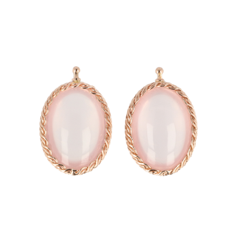 Varivello Pendants | Pink Gold | Rose Quartz 