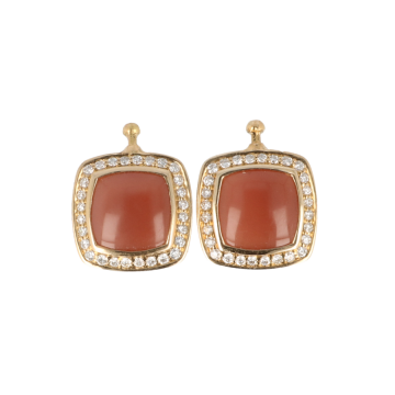 Varivello Pendants | Yellow Gold | Moonstone - Diamonds