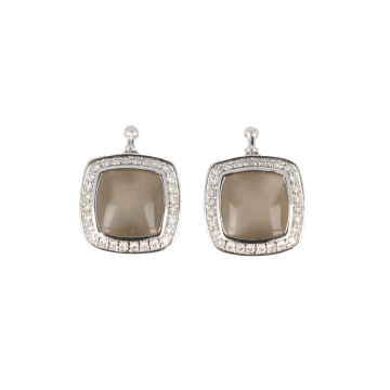 Varivello Pendants | White Gold | Moonstone - Diamonds