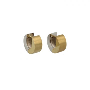 Be | Earrings 14carat Bicolor | Hoops