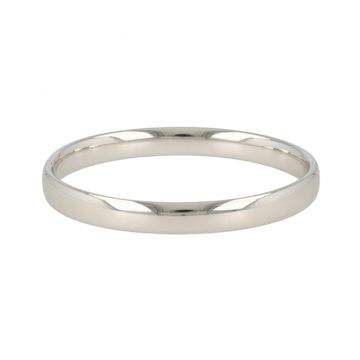 Be | Bangle 14 Carat White gold | 8 mm