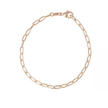 Be | Bracelet 14 carat Pink Gold | Anchor