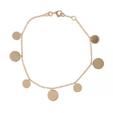 Dot | Bracelet Pink Gold | Paillette
