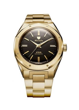Nivada Grenchen F77 Mark II PVD Onyx | 38mm | 68028A77 | Juwelier van WIllegen