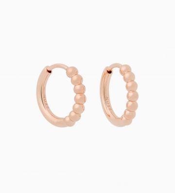 BRON | Lux Bead Hoops | 16mm