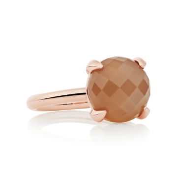 BRON Catch ring Pinkgold | Moonstone 8RR4783MSS