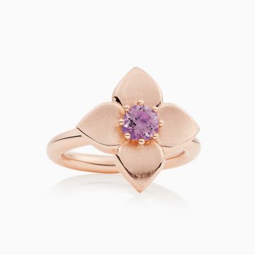 BRON | Poppy Ring | Amethyst 