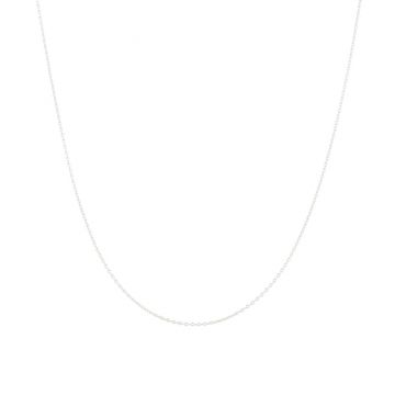 Lux Line | Anchor Chain White Gold | 45 cm