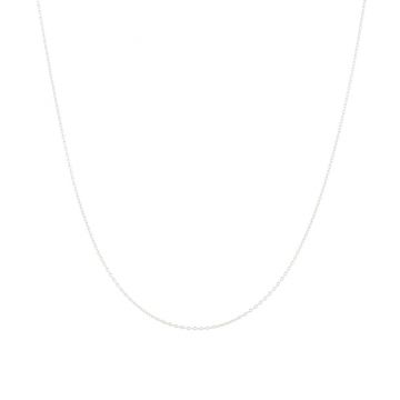 Lux Line | Anchor Chain White Gold | 45 cm