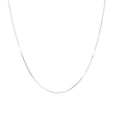Lux Line | Venetian Chain White Gold | 45 cm