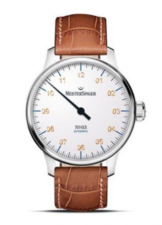 Meistersinger N°03 AM901G White | 43MM