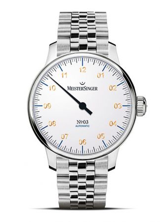 Meistersinger N°03 AM901G Steel | 43MM