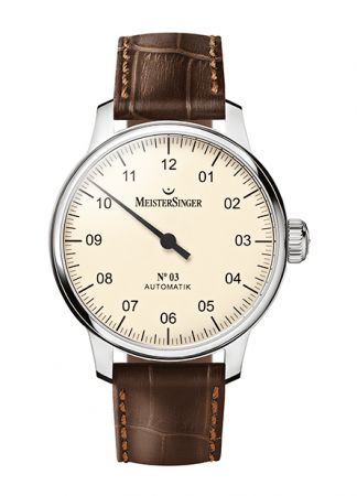 Meistersinger N°03 AM903 Brown | 43MM 