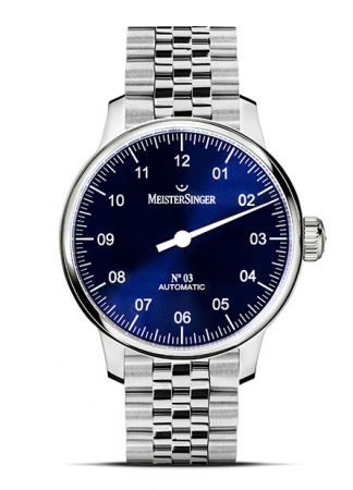 Meistersinger N°03 AM908 Steel | 43MM