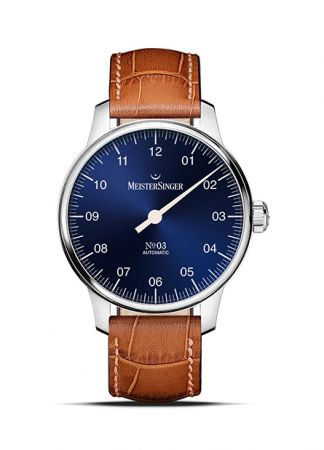 Meistersinger N°03 Blue BM9908 | 38mm