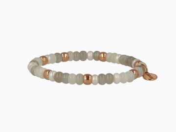 BRON | Reflex Bracelet |  Moonstone - Freshwater pearl 