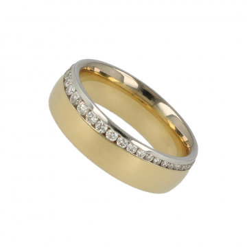 Christian Bauer | Ring bicolor| Diamant 0.59ct