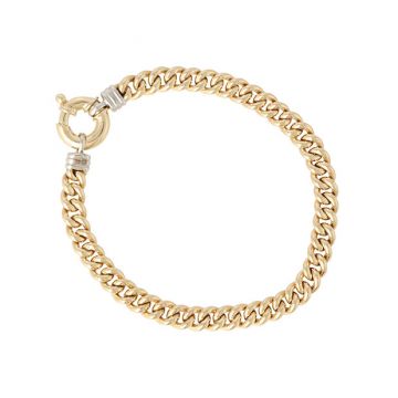 Be | Bracelet Yellow Gold | Curb Chain