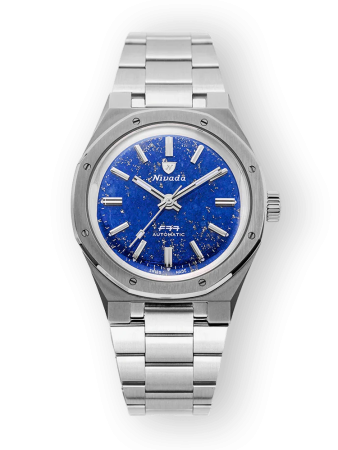 Nivada Grenchen F77 Lapis Lazuli/ Titanium 68009A77