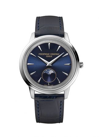 Frederique Constant Blue Classics Moonphase | 37mm
FC-206N3S6