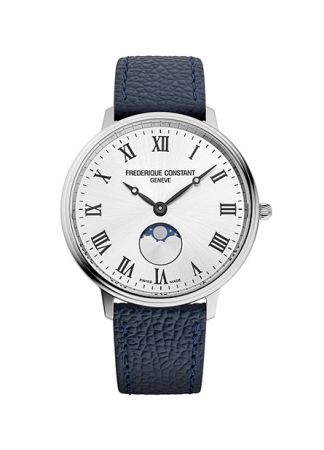 Frederique Constant Slimline Moonphase Silver | 39mm
FC-206RS3S6