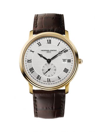 Frederique Constant Slimline Gents small seconds Quartz| 39mm | FC-245M5S5