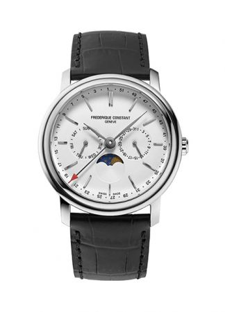 Frederique constant classic Business timer Silver | 40mm