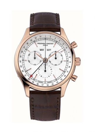 Frederique Constant classics quartz chrono triple calendar | 40mm
FC-296SW5B4