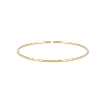 Dot | Yellow Gold | Bangle 2 mm